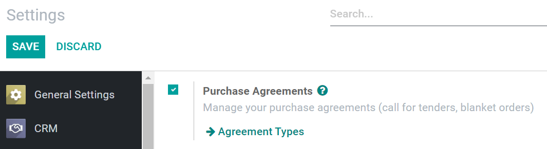 Enable purchase agreements in CoquiAPPs Purchase