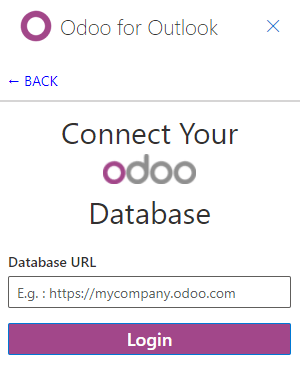 Entering your CoquiAPPs database URL