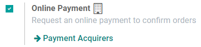 How to enable online payment on CoquiAPPs Sales?
