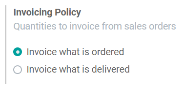 How to choose your invoicing policy on CoquiAPPs Sales?