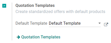 How to enable quotation templates on CoquiAPPs Sales?